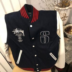 ‼️STÜSSY‼️ letterman jacket! VERY RARE
